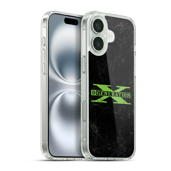WWE D-Generation X Logo Soft Gel Case for Apple iPhone 16 Plus & MagSafe
