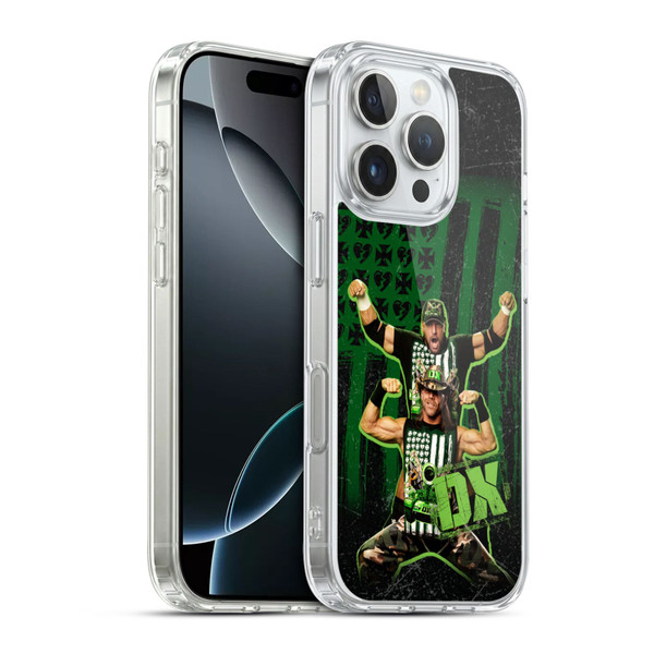 WWE D-Generation X DX Triple H & Shawn Soft Gel Case for Apple iPhone 16 Pro & MagSafe