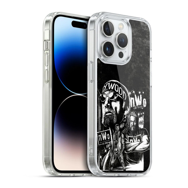 WWE NWO Fathead Superstar Soft Gel Case for Apple iPhone 13 Pro & MagSafe