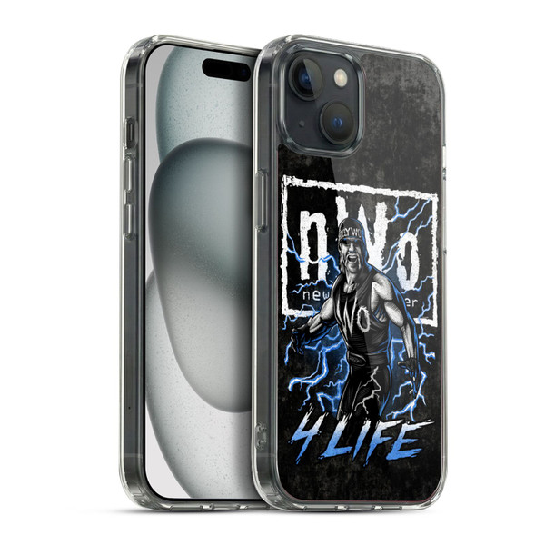 WWE NWO Hulk Hogan Soft Gel Case for Apple iPhone 15 Plus & MagSafe