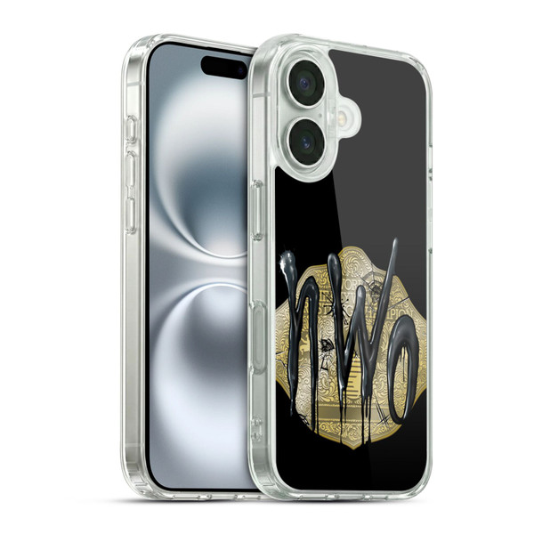WWE NWO Belt Soft Gel Case for Apple iPhone 16 & MagSafe