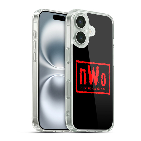 WWE NWO Logo Soft Gel Case for Apple iPhone 16 & MagSafe
