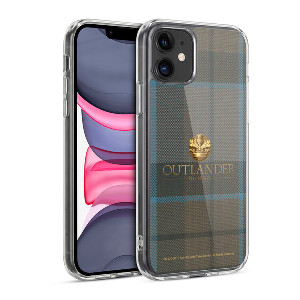 Outlander Tartans Mackenzie Soft Gel Case for Apple iPhone 11