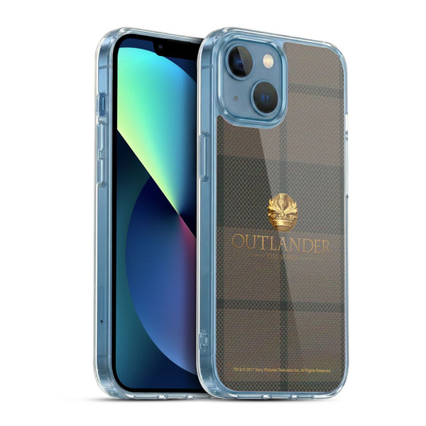 Outlander Tartans Cocknammon Soft Gel Case for Apple iPhone 13 Mini & MagSafe