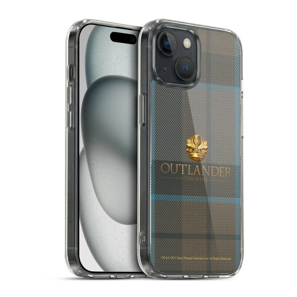 Outlander Tartans Mackenzie Soft Gel Case for Apple iPhone 15 & MagSafe