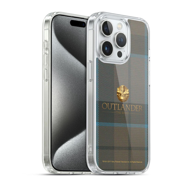 Outlander Tartans Mackenzie Soft Gel Case for Apple iPhone 15 Pro & MagSafe