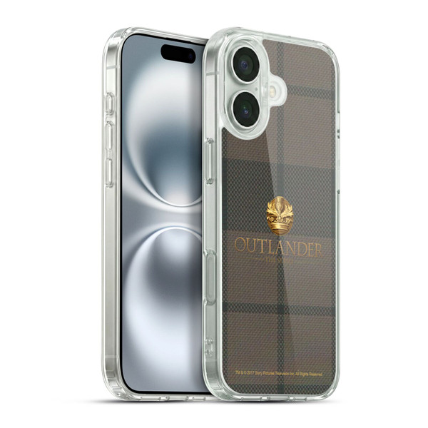 Outlander Tartans Cocknammon Soft Gel Case for Apple iPhone 16 Plus & MagSafe