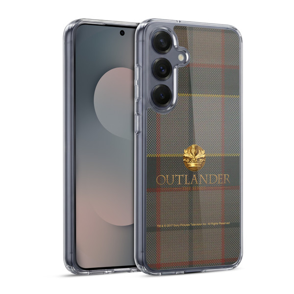 Outlander Tartans Fraser Soft Gel Case for Samsung Galaxy S25 & MagSafe