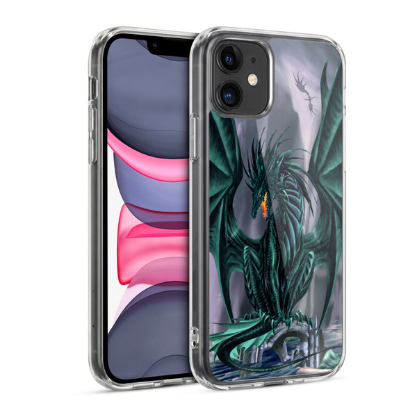 Ruth Thompson Dragons Jade Soft Gel Case for Apple iPhone 11