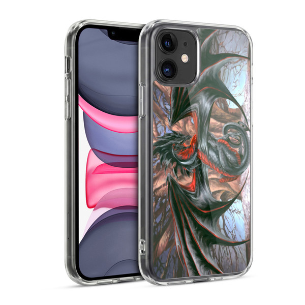 Ruth Thompson Dragons Malice Soft Gel Case for Apple iPhone 11