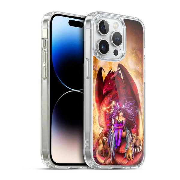 Ruth Thompson Dragons Capricorn Soft Gel Case for Apple iPhone 13 Pro & MagSafe