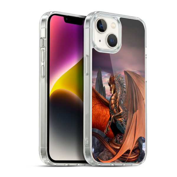 Ruth Thompson Dragons Coppervein Soft Gel Case for Apple iPhone 14