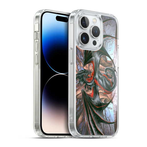 Ruth Thompson Dragons Malice Soft Gel Case for Apple iPhone 14 Pro & MagSafe
