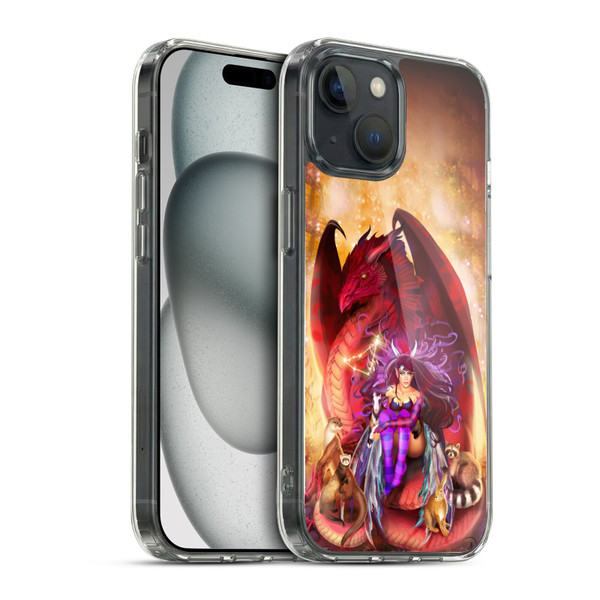 Ruth Thompson Dragons Capricorn Soft Gel Case for Apple iPhone 15 & MagSafe