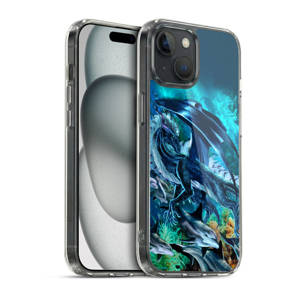 Ruth Thompson Dragons Sea Frolic Soft Gel Case for Apple iPhone 15 & MagSafe