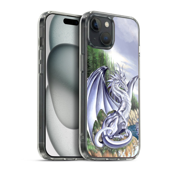 Ruth Thompson Dragons Quicksilver Soft Gel Case for Apple iPhone 15 Plus & MagSafe