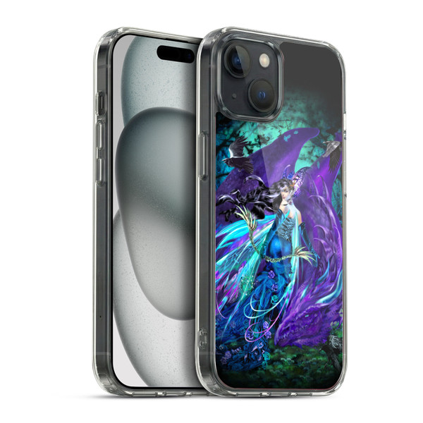 Ruth Thompson Dragons Sagittarius Soft Gel Case for Apple iPhone 15 Plus & MagSafe