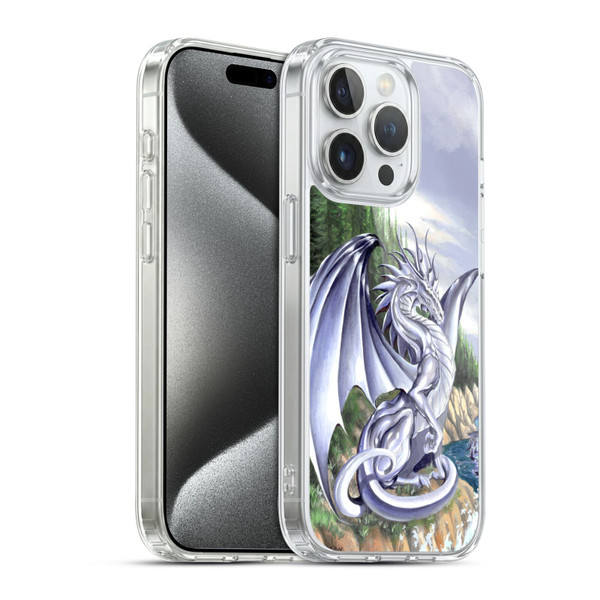 Ruth Thompson Dragons Quicksilver Soft Gel Case for Apple iPhone 15 Pro & MagSafe