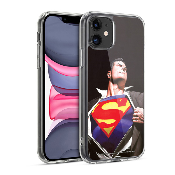 Superman DC Comics Famous Comic Book Covers Forever Soft Gel Case for Apple iPhone 11
