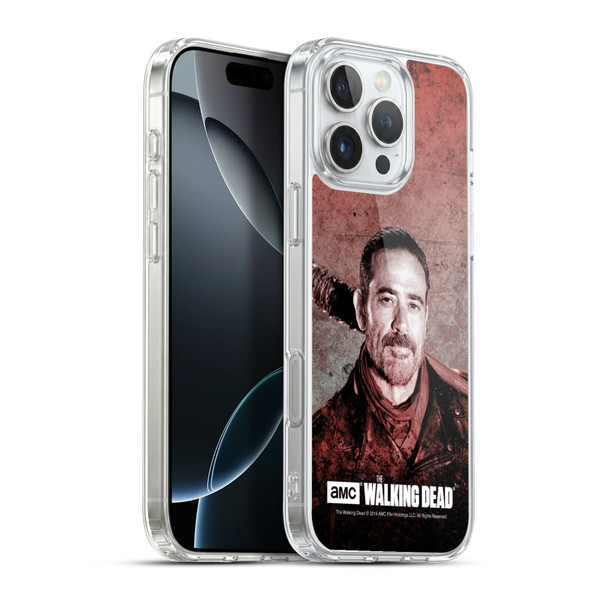 AMC The Walking Dead Negan Lucille 2 Soft Gel Case for Apple iPhone 16 Pro Max & MagSafe