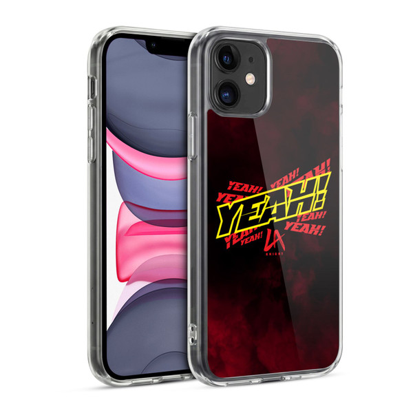 WWE LA Knight Yeah! Soft Gel Case for Apple iPhone 11