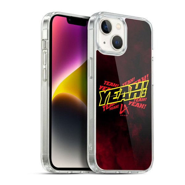 WWE LA Knight Yeah! Soft Gel Case for Apple iPhone 14