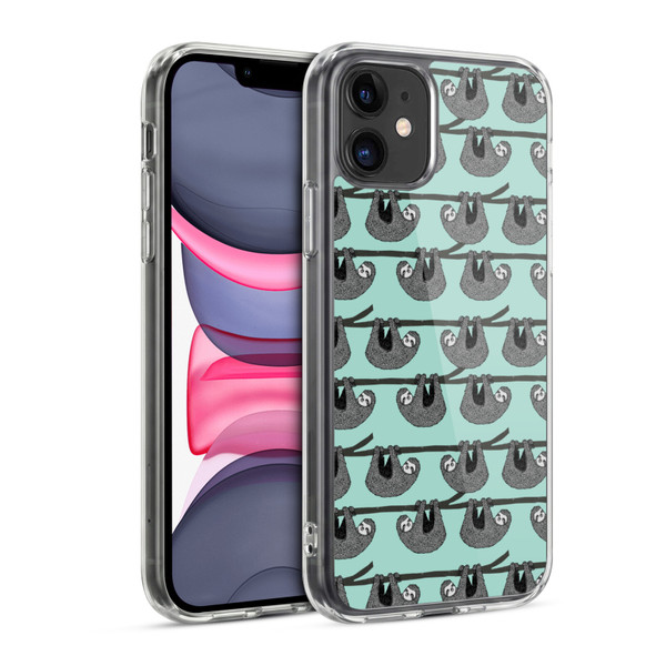 Andrea Lauren Design Animals Sloth Soft Gel Case for Apple iPhone 11