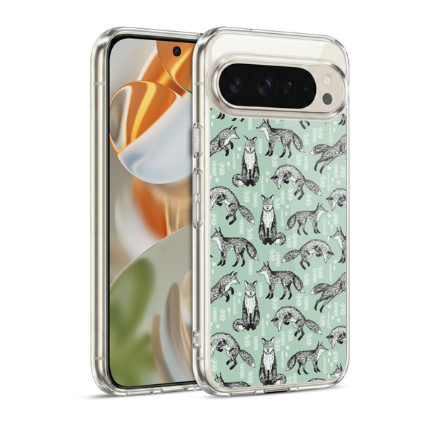 Andrea Lauren Design Animals Fox Soft Gel Case for Google Pixel 9 / Pixel 9 Pro