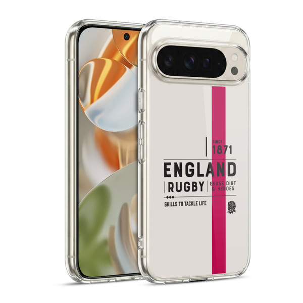 England Rugby Union History Since 1871 Soft Gel Case for Google Pixel 9 / Pixel 9 Pro