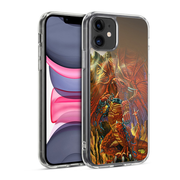 Ed Beard Jr Dragons Unbound Soft Gel Case for Apple iPhone 11