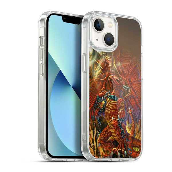 Ed Beard Jr Dragons Unbound Soft Gel Case for Apple iPhone 13