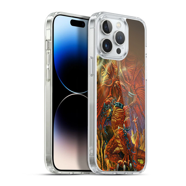 Ed Beard Jr Dragons Unbound Soft Gel Case for Apple iPhone 13 Pro Max & MagSafe