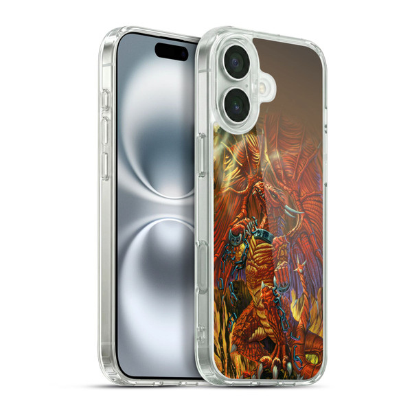 Ed Beard Jr Dragons Unbound Soft Gel Case for Apple iPhone 16 Plus & MagSafe