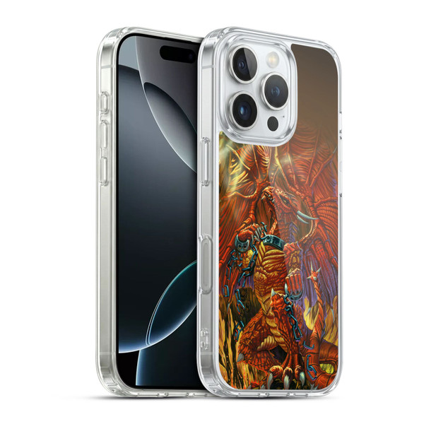 Ed Beard Jr Dragons Unbound Soft Gel Case for Apple iPhone 16 Pro & MagSafe
