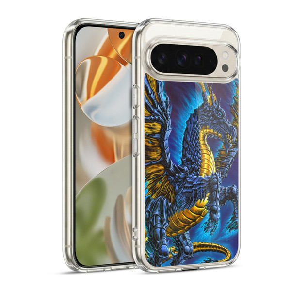 Ed Beard Jr Dragons Mare Soft Gel Case for Google Pixel 9 / Pixel 9 Pro