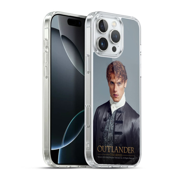 Outlander Characters Jamie Formal Soft Gel Case for Apple iPhone 16 Pro Max & MagSafe