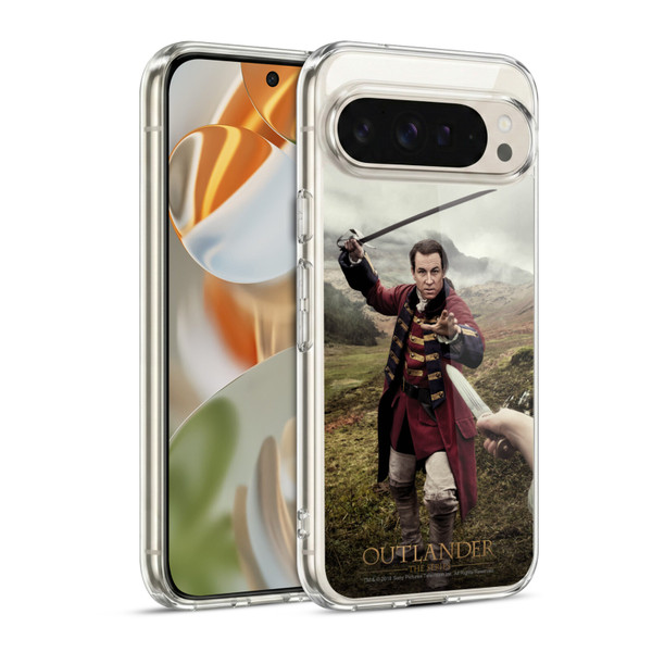 Outlander Characters Jonathan Randall In Action Soft Gel Case for Google Pixel 9 / Pixel 9 Pro