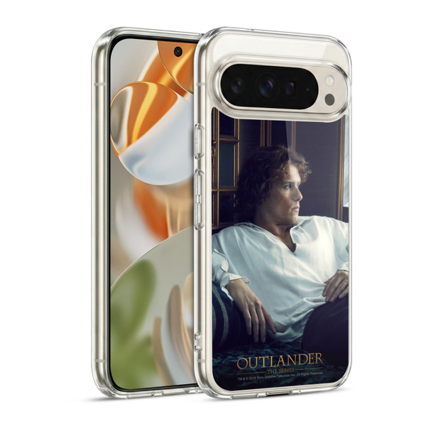 Outlander Characters Jamie White Shirt Soft Gel Case for Google Pixel 9 / Pixel 9 Pro