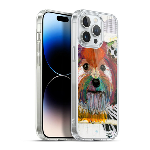 Michel Keck Dogs Silky Terrier Soft Gel Case for Apple iPhone 13 Pro Max & MagSafe