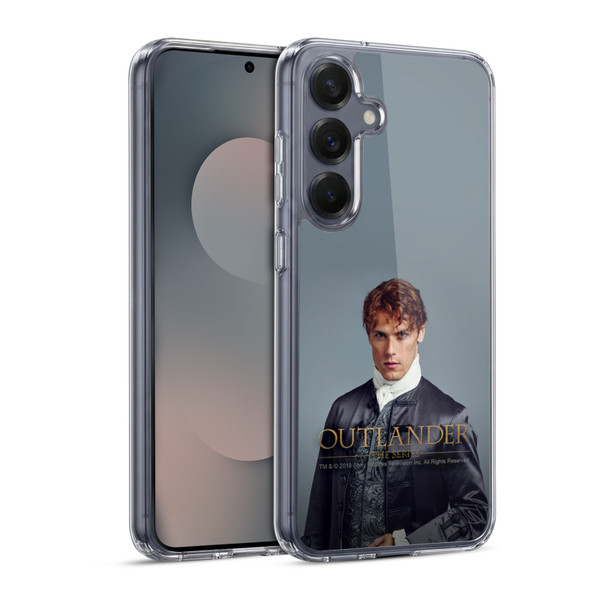 Outlander Characters Jamie Formal Soft Gel Case for Samsung Galaxy S25 & MagSafe