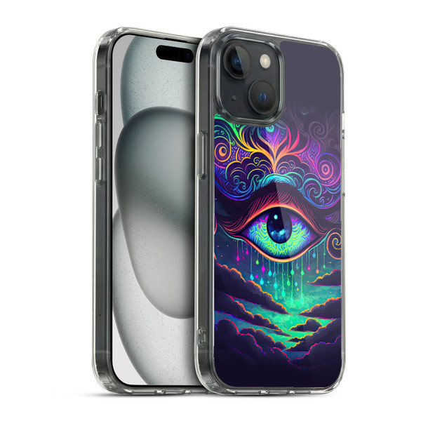 Wumples Cosmic Arts Eye Soft Gel Case for Apple iPhone 15 & MagSafe