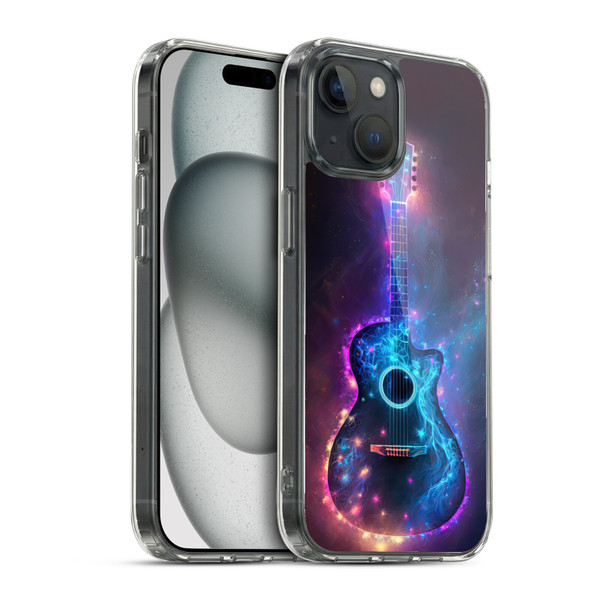 Wumples Cosmic Arts Guitar Soft Gel Case for Apple iPhone 15 & MagSafe