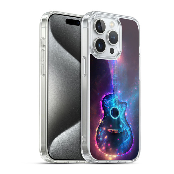 Wumples Cosmic Arts Guitar Soft Gel Case for Apple iPhone 15 Pro & MagSafe