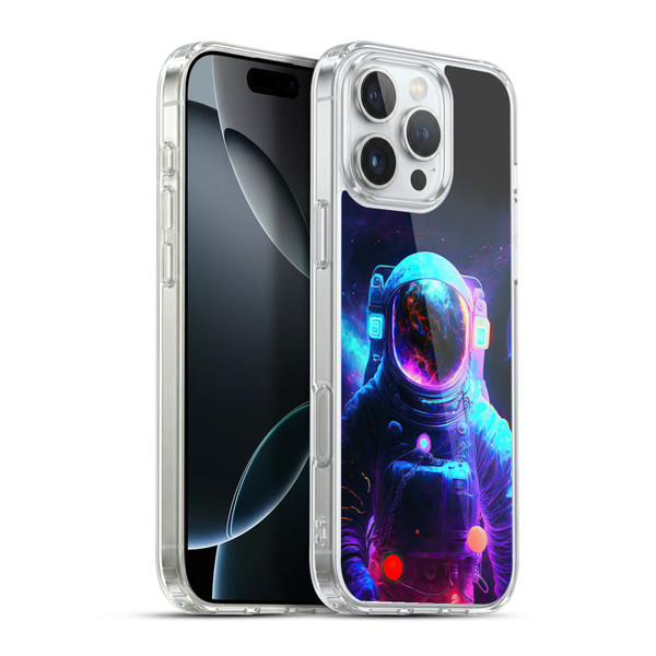 Wumples Cosmic Arts Astronaut Soft Gel Case for Apple iPhone 16 Pro Max & MagSafe