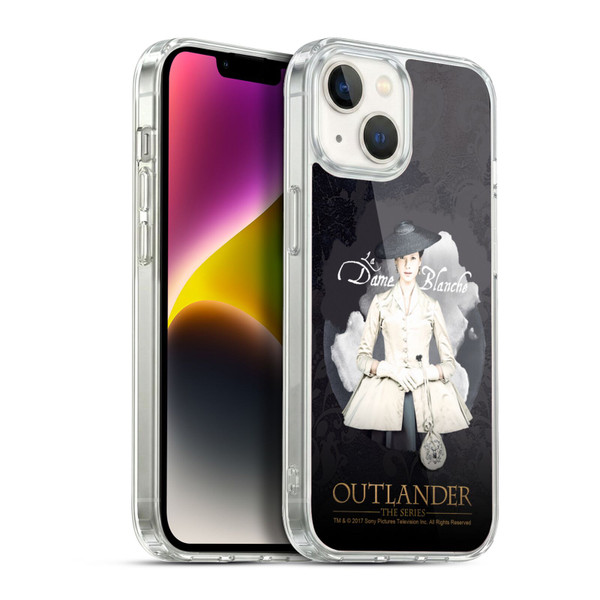 Outlander Portraits La Dame Blanche Soft Gel Case for Apple iPhone 14