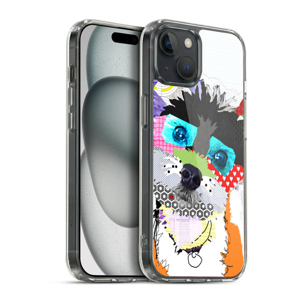 Michel Keck Dogs Snorkie Soft Gel Case for Apple iPhone 15 Plus & MagSafe