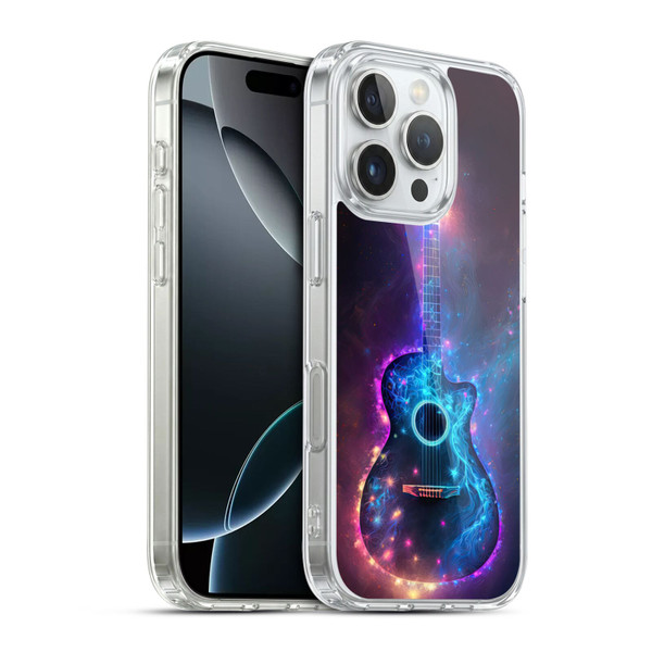 Wumples Cosmic Arts Guitar Soft Gel Case for Apple iPhone 16 Pro & MagSafe