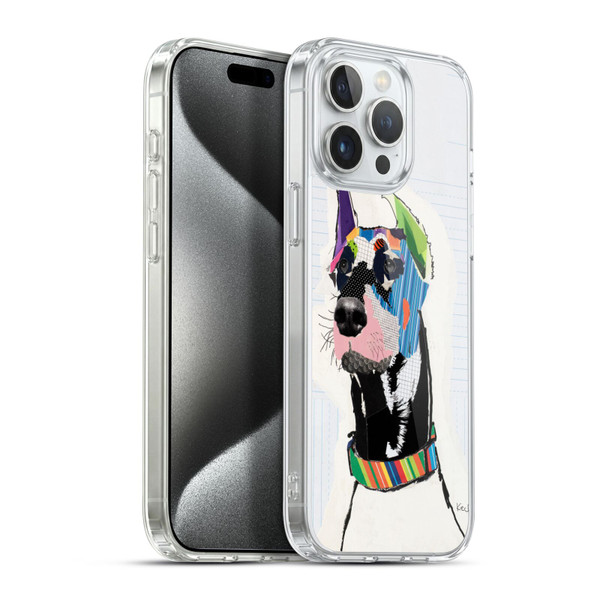 Michel Keck Dogs Ready Soft Gel Case for Apple iPhone 15 Pro Max & MagSafe