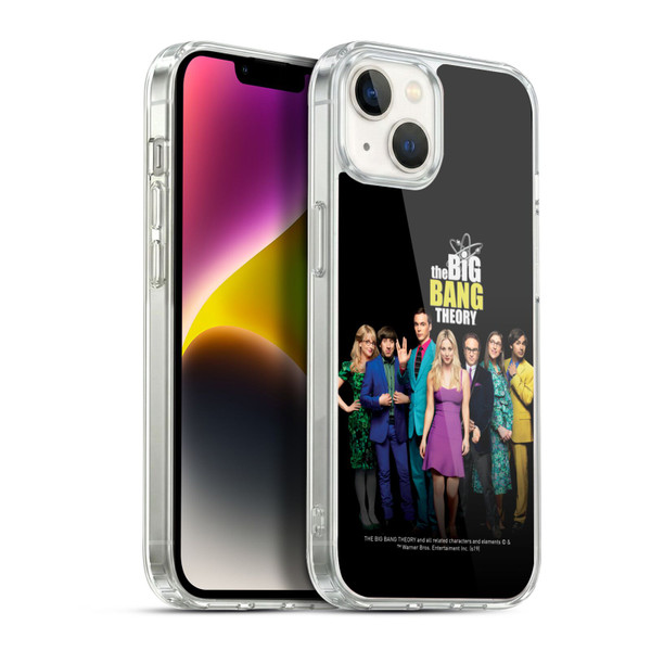 The Big Bang Theory Key Art Season 11 B Soft Gel Case for Apple iPhone 14 Plus & MagSafe