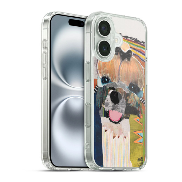 Michel Keck Dogs Maltese Soft Gel Case for Apple iPhone 16 & MagSafe